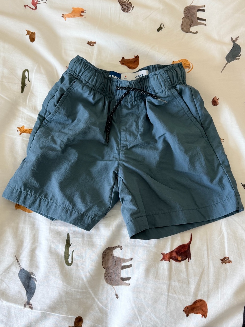 Old Navy Teal Blue Pull-On Boys' Shorts